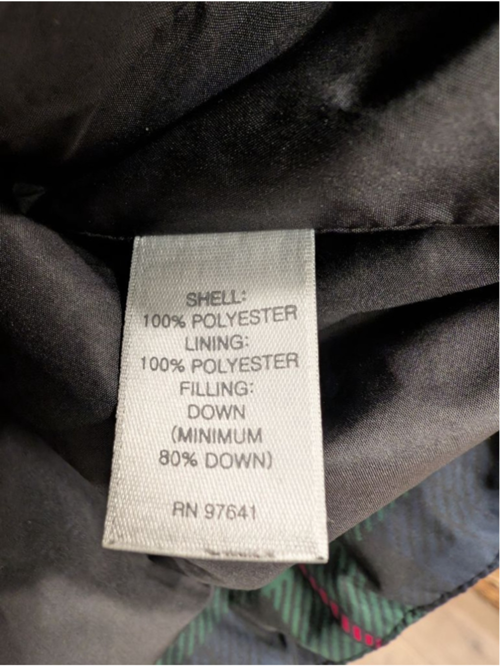 J Jill Women's Vest Tartan Plaid Quilted Down Puffer Vest Weather Transitional L - Picture 4 of 7